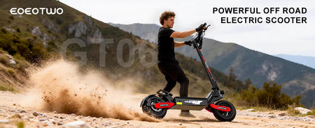 electric scooter for rough roads
