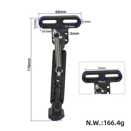 electric scooter kickstand support accessory