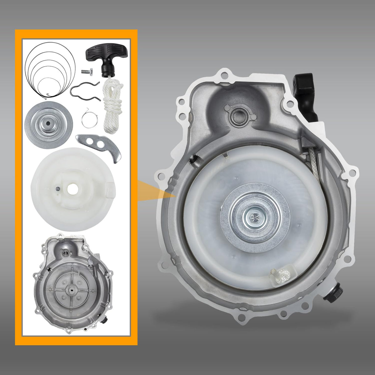   Recoil Pull Starter Assembly Kit for Polaris Sportsman & Ranger Models (OEM 3090085)