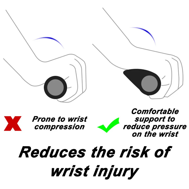 ergonomic anti slip bike grips