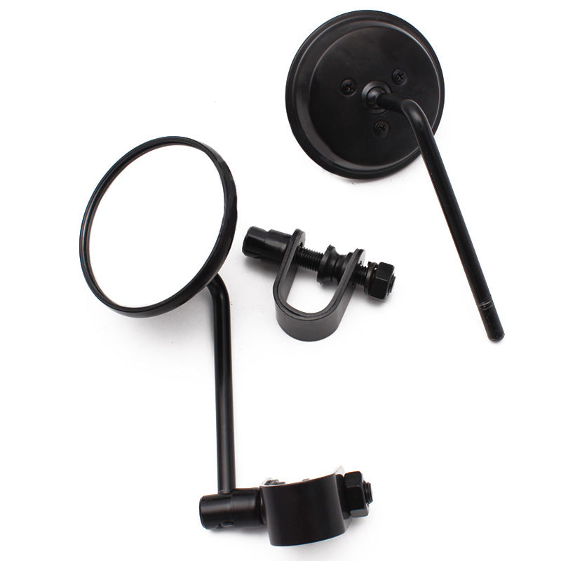 SF-127 Universal Motorcycle Rearview Mirror – Adjustable Aluminum Alloy Handlebar Side Mirrors