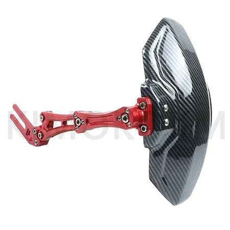   Adjustable Carbon Fiber Style Rear Wheel Fender Mudguard