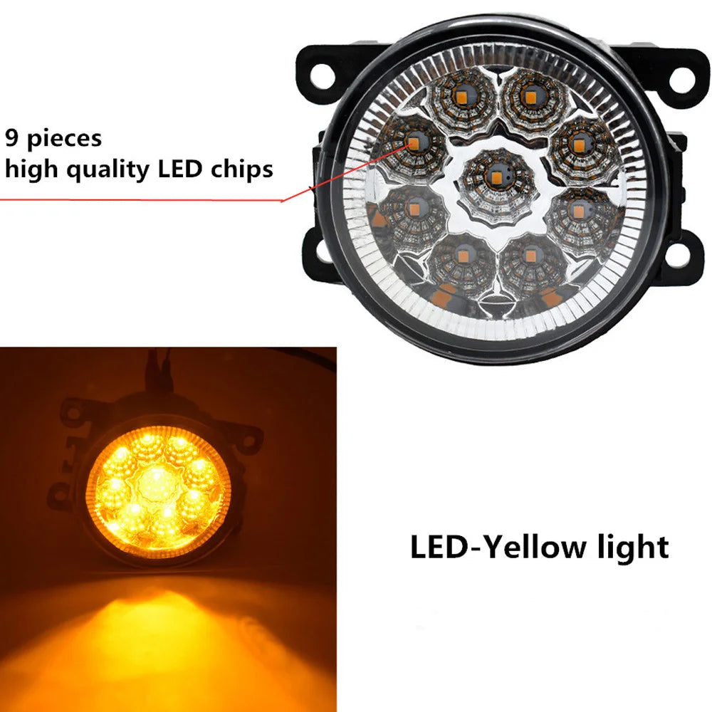   2PCS LED Fog Lights for Nissan Safari Patrol Y61 Facelift (2005-2009) - LED Daytime Running Lights