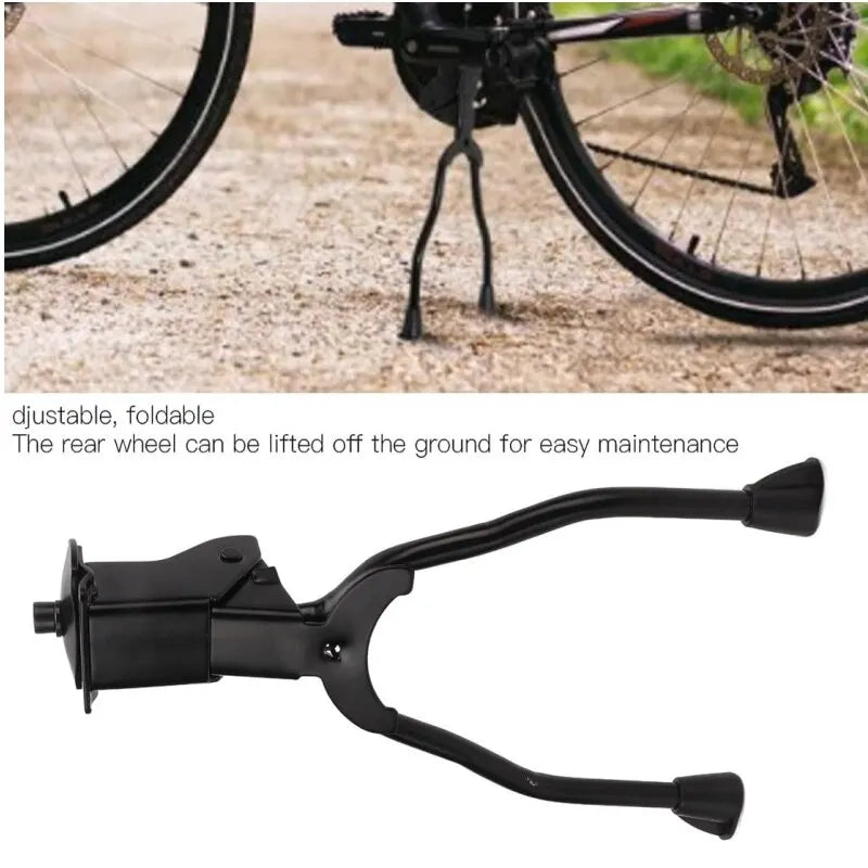foldable bicycle kickstand heavy duty support