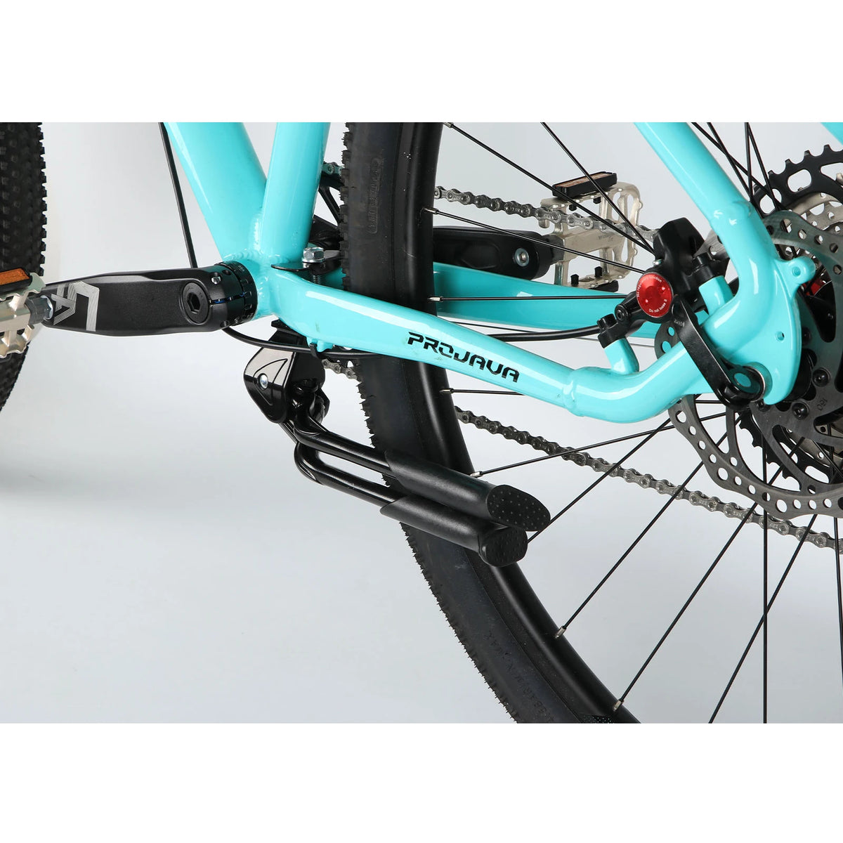 foldable bike kickstand double bracket