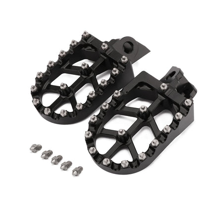   AnXin CNC Dirt Bike Foot Pegs for KX250F, KX450F, KX250, KX450, KLX450R 2006-2024