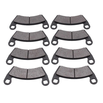 front and rear brake pads