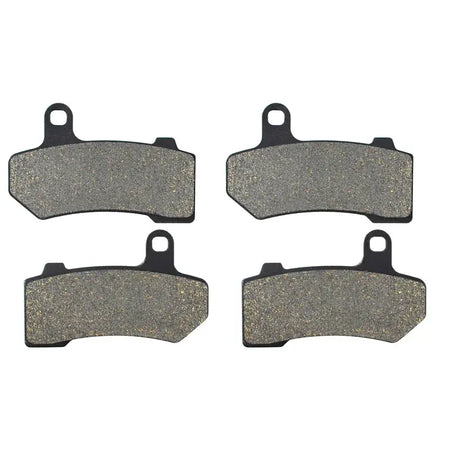 front rear brake pads Harley