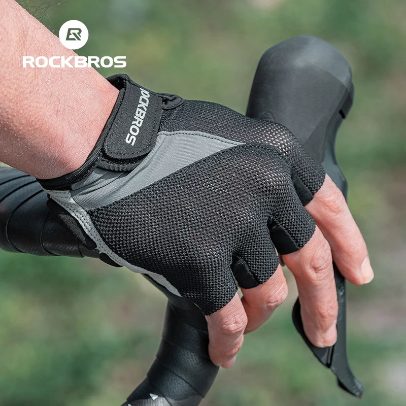   ROCKBROS Half Finger Bike Gloves