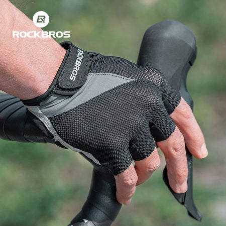   ROCKBROS Half Finger Bike Gloves
