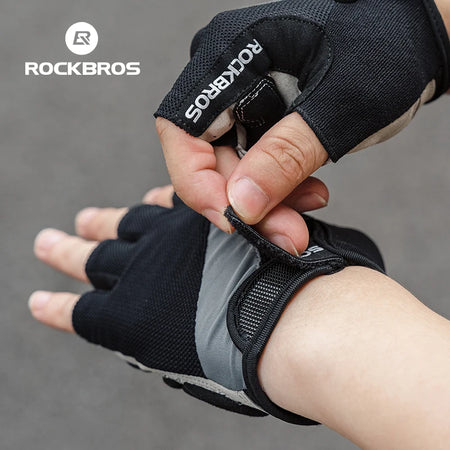  ROCKBROS Half Finger Bike Gloves