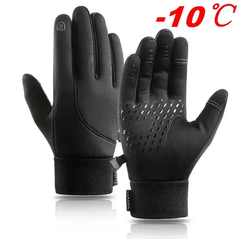   Waterproof Winter Touch Screen Cycling Gloves