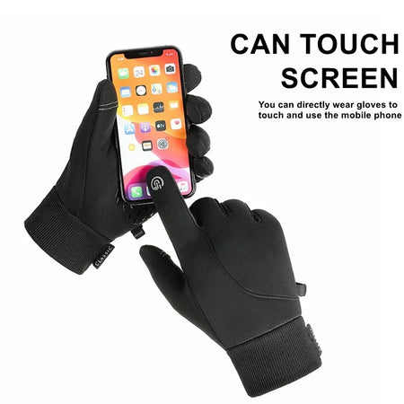   Waterproof Winter Touch Screen Cycling Gloves