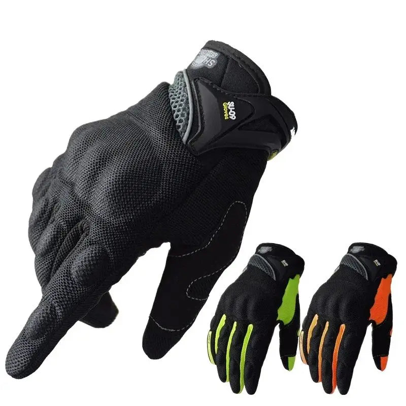   SUOMY Breathable Full Finger Racing Motorcycle Gloves