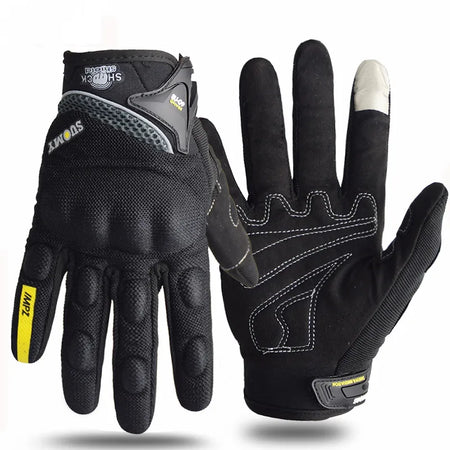   SUOMY Breathable Full Finger Racing Motorcycle Gloves