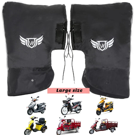   Motorcycle Scooter Bicycle Windproof Handlebar Gloves
