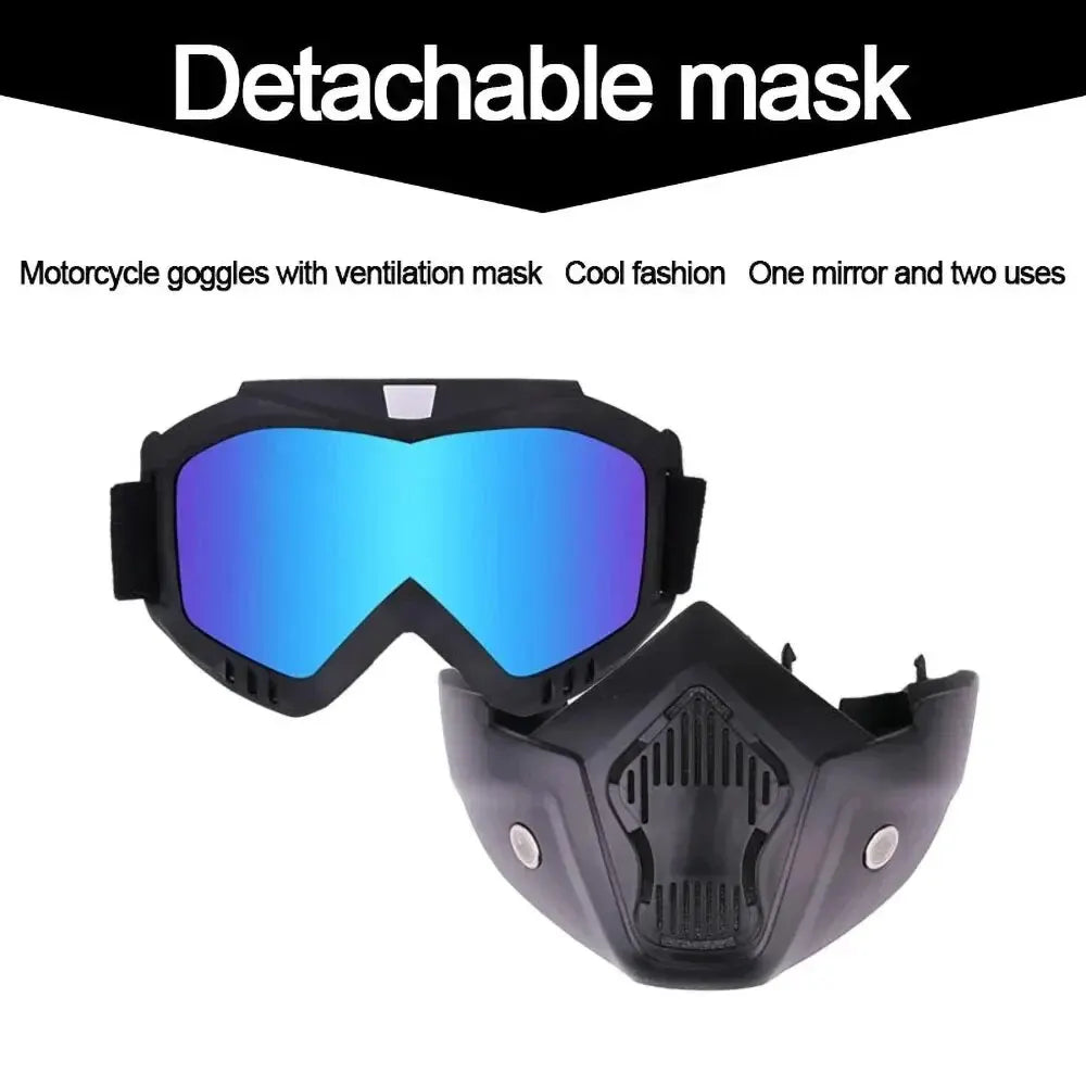   Outdoor Sport Windproof Mask Goggle HD Bicycle Glasses