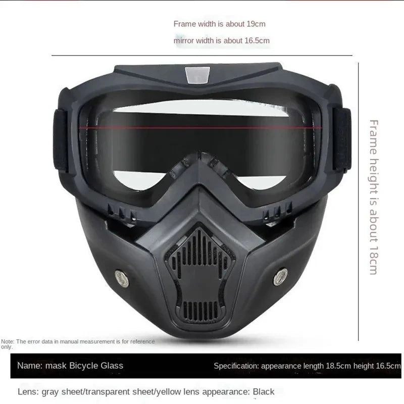   Full Face HD Transparent Welding Goggles