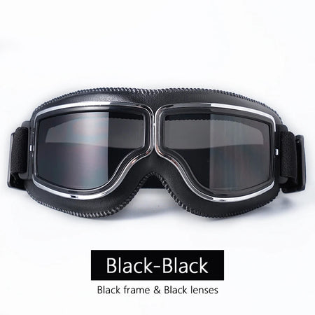   Universal Vintage Motorcycle Goggles