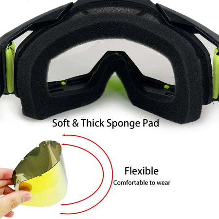   NAFEIB Motocross Glasses