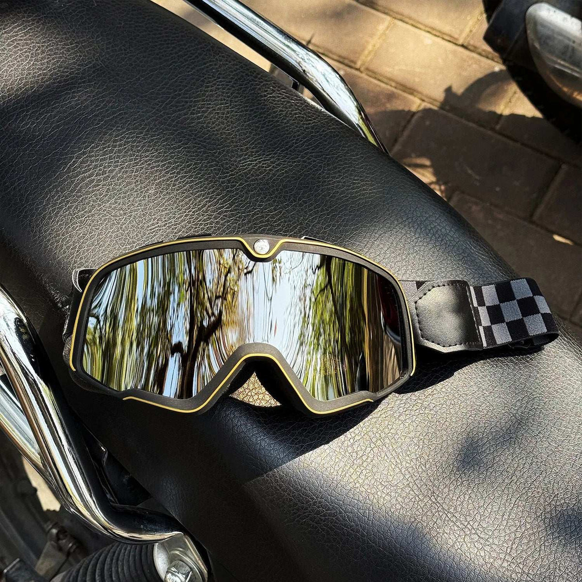  Windproof Motorcycle Helmet Glasses