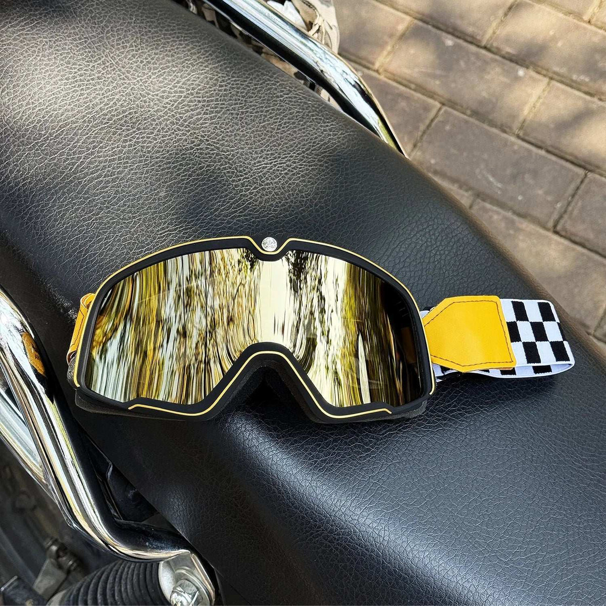   Windproof Motorcycle Helmet Glasses