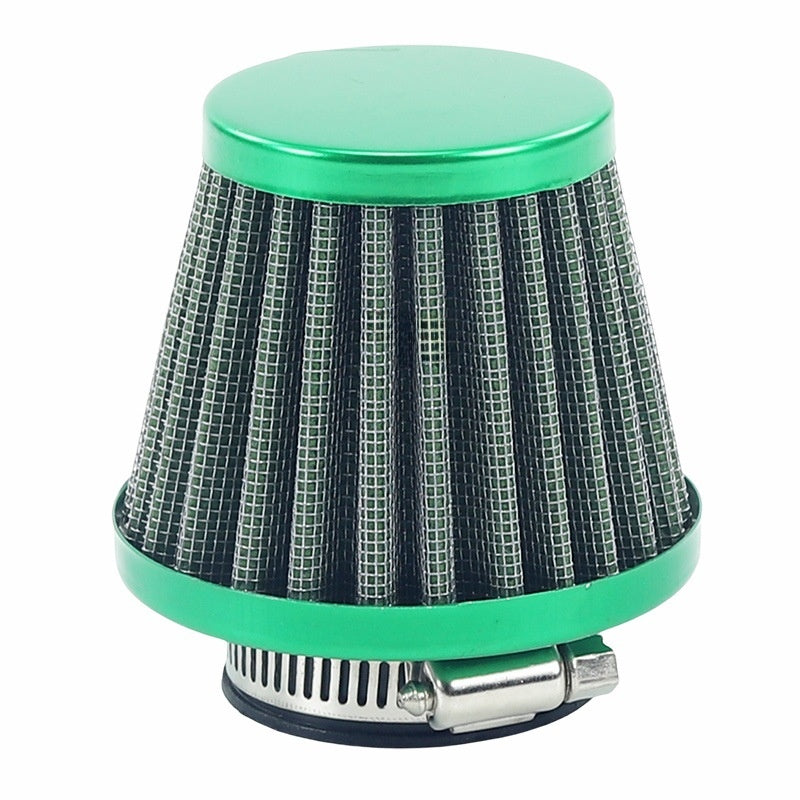 green-motorcycle-pod-air-filter-with-adjustable-clamp-34mm-46mm