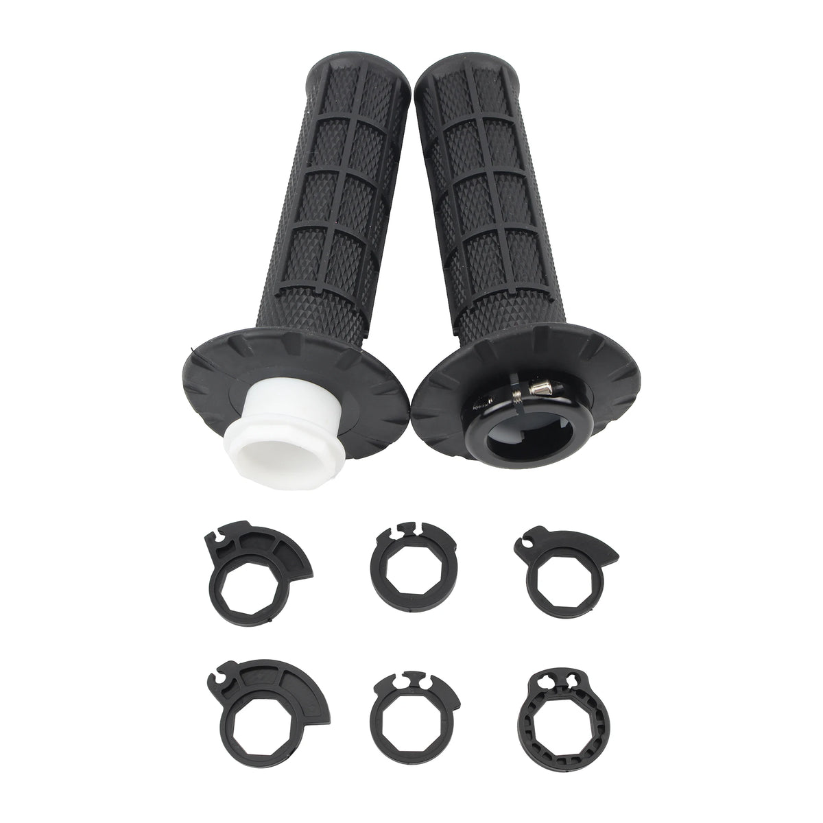   Motorcycle Universal Grips 7/8" 22mm Snap-on Cam Lock-on Handlebar Grips for KTM CRF SXF EXC Motocross Dirt Bike
