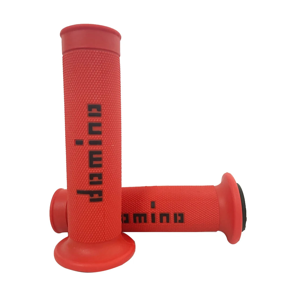   7/8" 22 24mm Motorcycle Grips for KTM YAMAHA - Universal Pit Bike Motocross Rubber GEL Domino Grip in 9 Colors