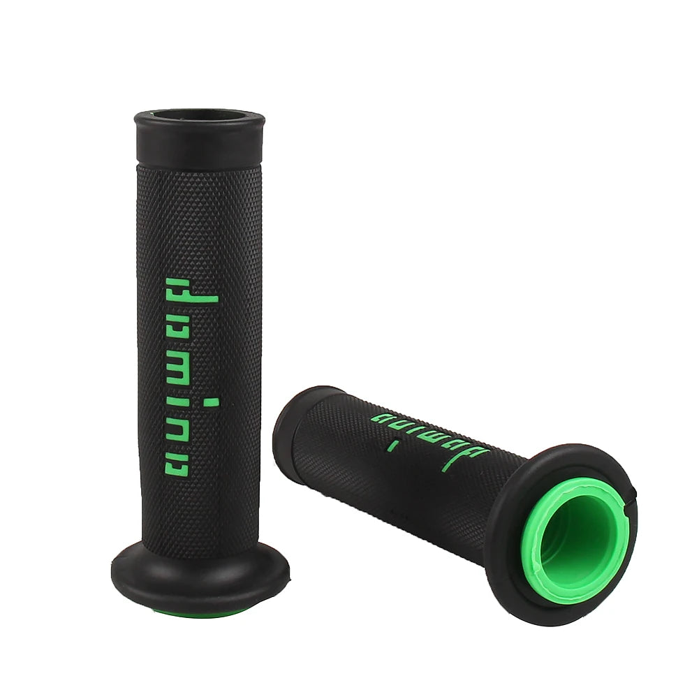   7/8" 22 24mm Motorcycle Grips for KTM YAMAHA - Universal Pit Bike Motocross Rubber GEL Domino Grip in 9 Colors