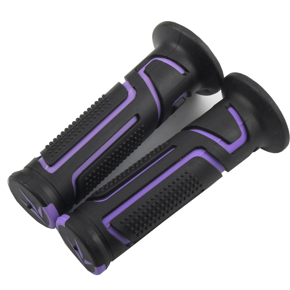   Universal Motorbike Brake Handle Bar Grips for Yamaha, Kawasaki, and Suzuki