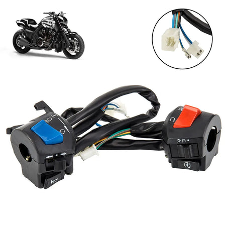   Motorcycle Handlebar Switch Control - Universal Waterproof