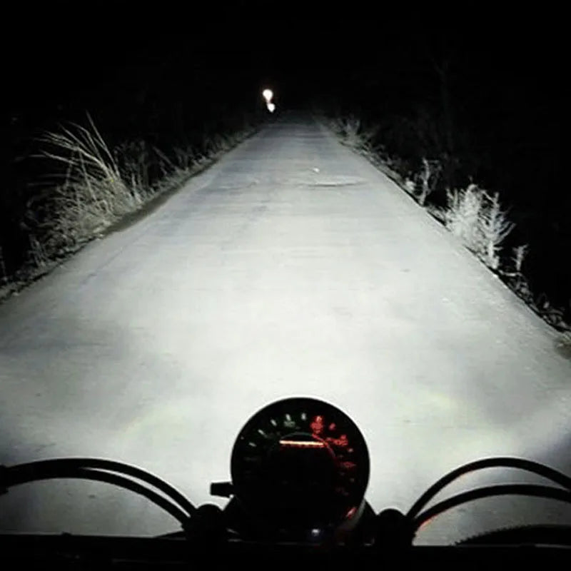   1PC H4 BA20D 3SMD Motorcycle Headlight Bulb