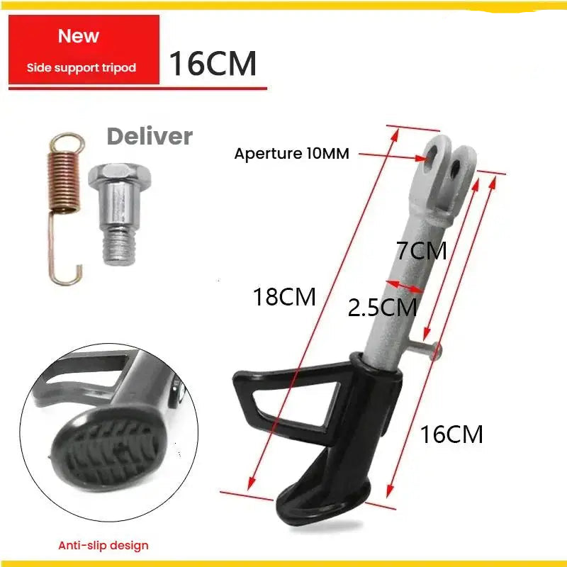 heavy duty motorcycle kickstand accessory