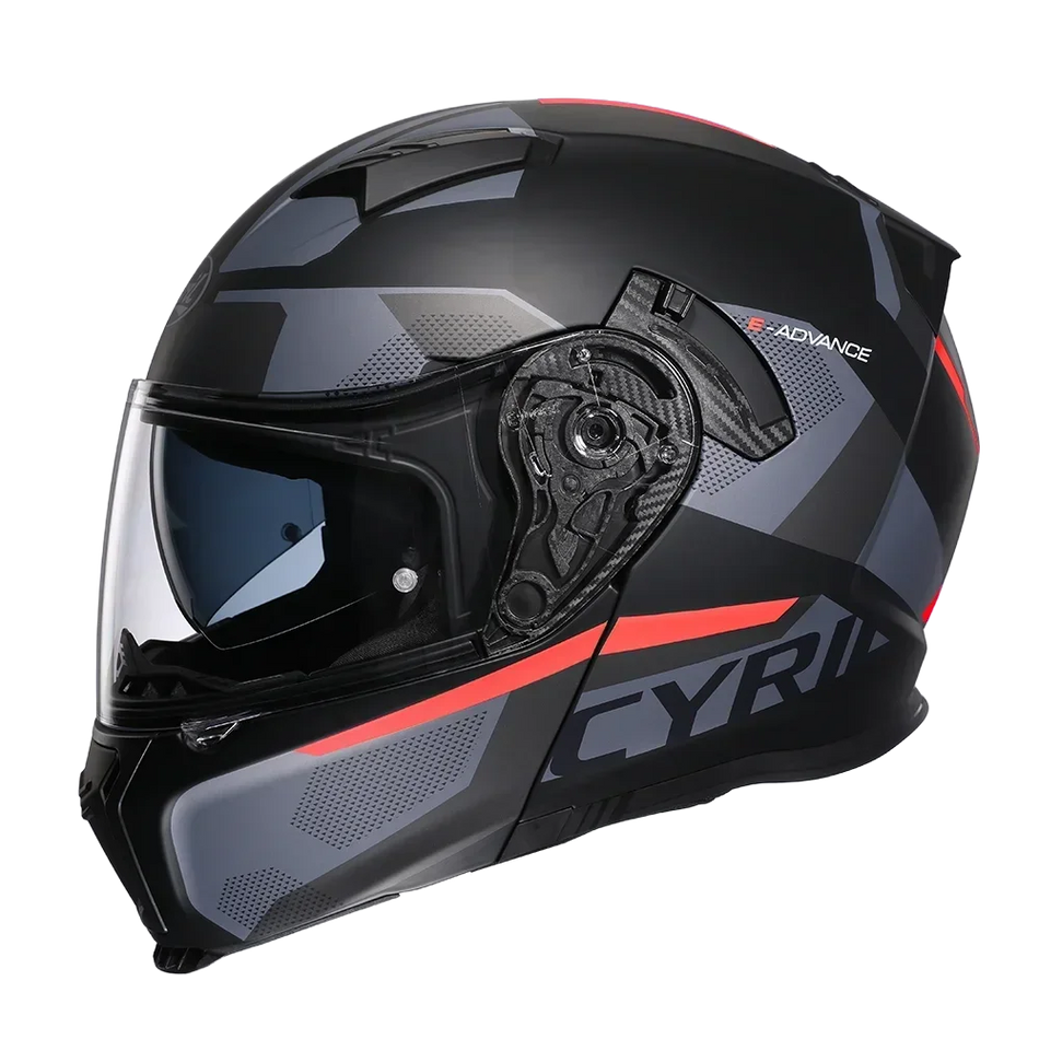   Motorcycle Helmet Dual Visor Modular Flip-Up Full Face Helmet