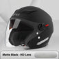   DFG Electric Motorcycle Helmet 3/4 Flip-Up Helmet