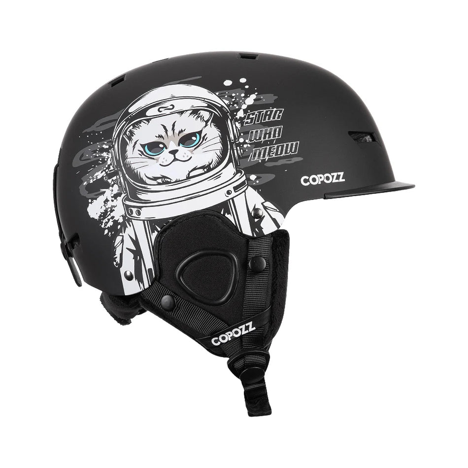   Cartoon Ski & Cycling Helmet for Kids and Adults