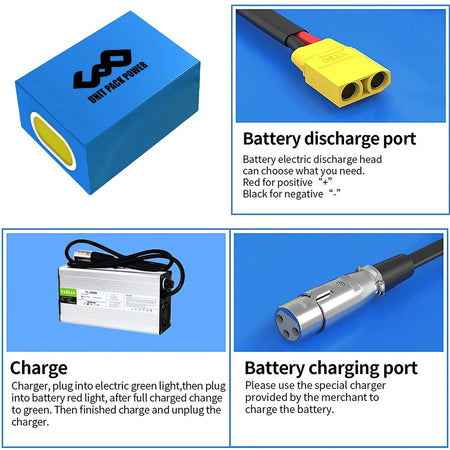 high capacity 20Ah to 40Ah lithium battery pack