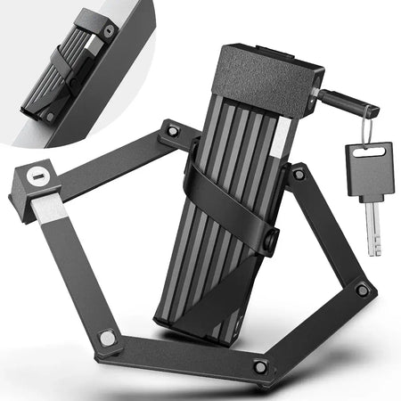 high quality alloy steel bicycle lock strong durable anti theft folding lock