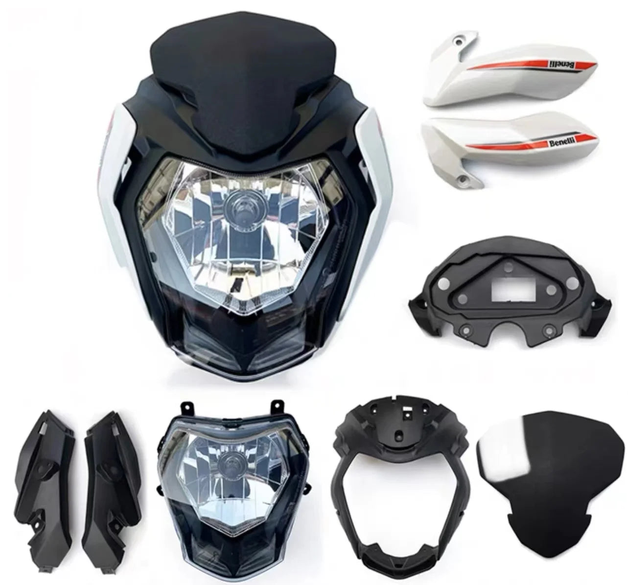 high quality bike headlight housing assembly