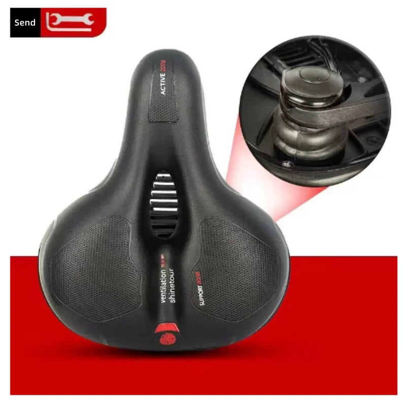 hollow bike seat