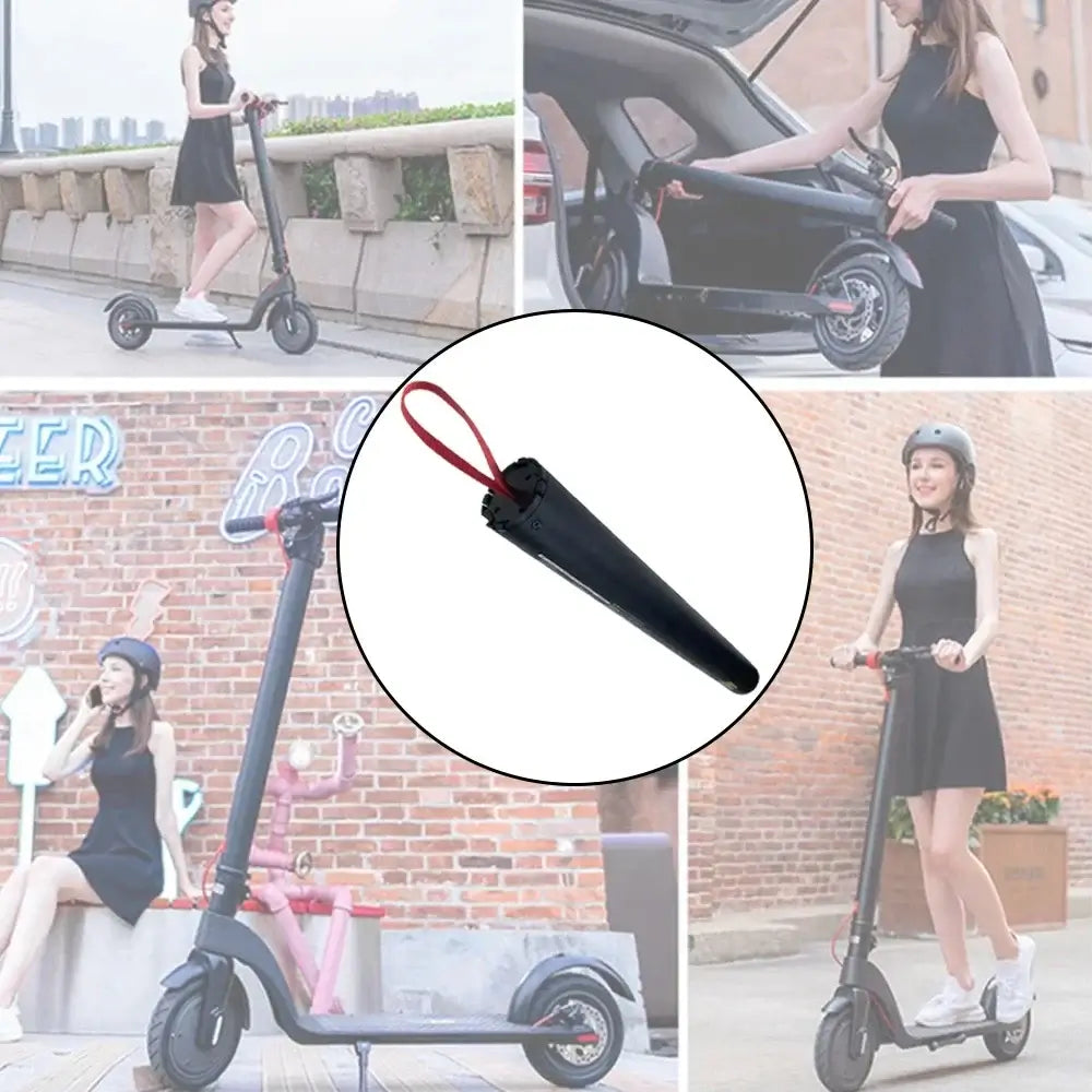 HX-X7 36V 5.2Ah Electric Scooter Replacement Battery 5200mAh Li-ion with Built-in BMS surrounded by women using scooters.