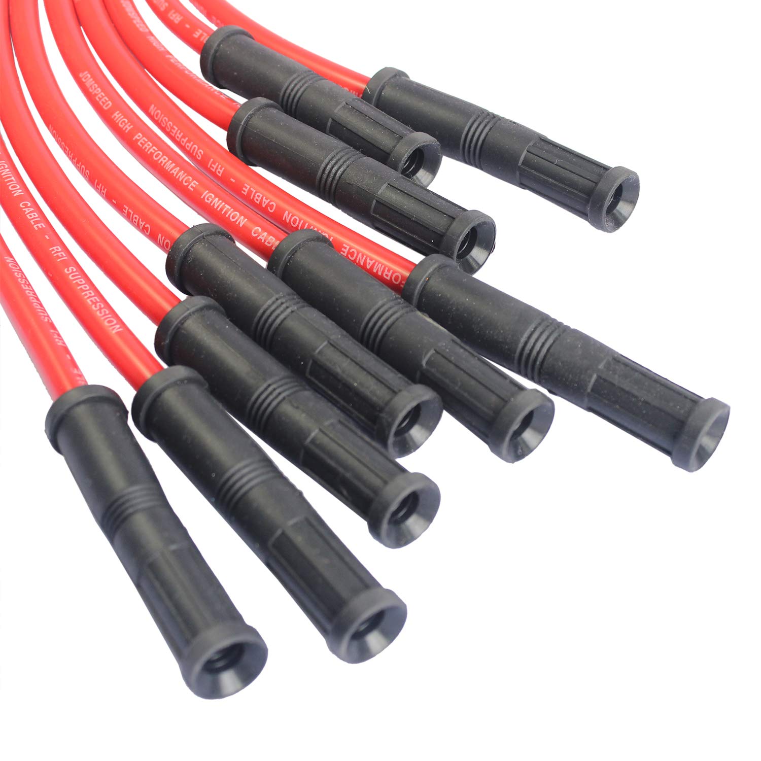   JDMSPEED New HEI Spark Plug Wires Set for SBC BBC 350 383 400 454 V8