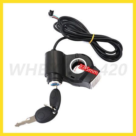   Electric Scooter Thumb Throttle with Digital Voltage Display