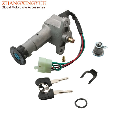   Scooter Ignition Switch Seat Lock Key Set for SYM Jet 4