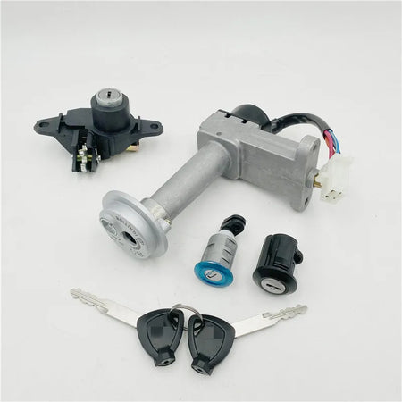   Genuine Motorcycle Ignition Switch Fuel Lock Set for Haojue Suzuki HJ125T-10E AQUILA 125