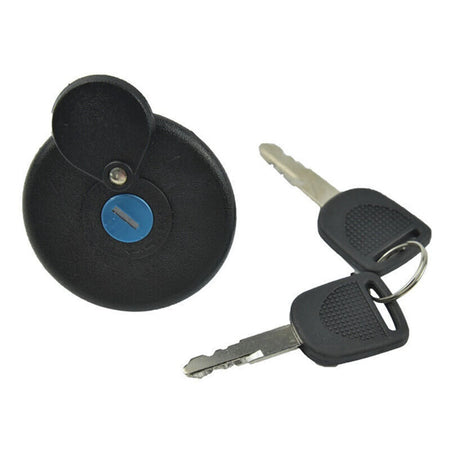   Universal Motorcycle Fuel Gas Cap Ignition Switch Lock Key Set