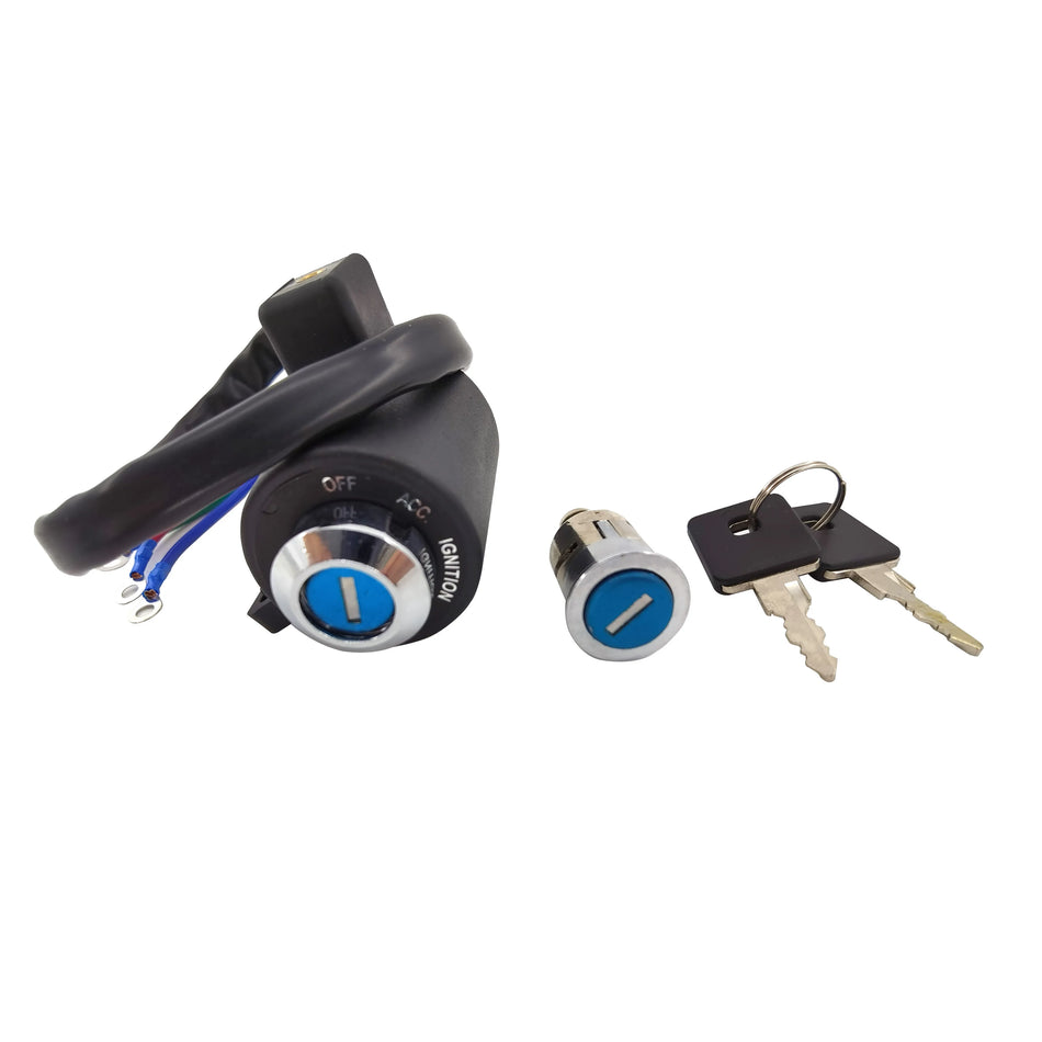   Motorcycle Ignition Switch Lock with 2 Keys for Harley Sportster XL 883 1200 (1995-2003)