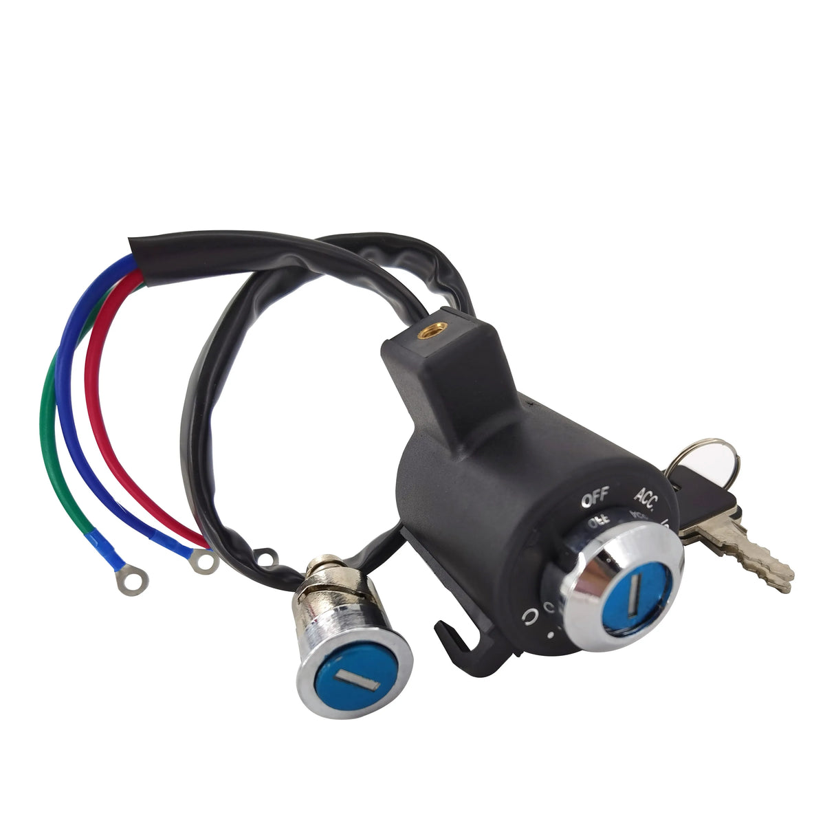   Motorcycle Ignition Switch Lock with 2 Keys for Harley Sportster XL 883 1200 (1995-2003)