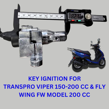 Key Ignition for Transpro Viper 150-200cc & Fly Wing FW Model Jog 200cc